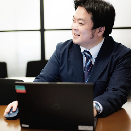 写真：過去経験した会社より苦労を感じない