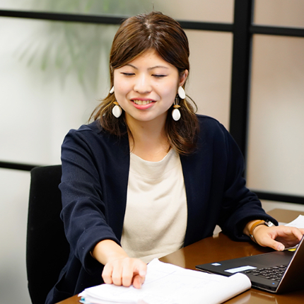 写真：仕事の様子