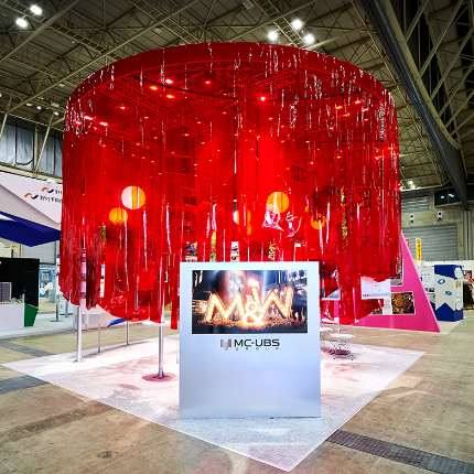 写真：佐藤が担当した展示会